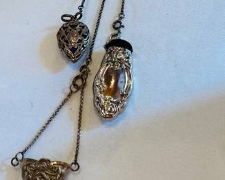 * Chatelaine Sterling Sliver 
* Pin pin cushions and scissor  case  