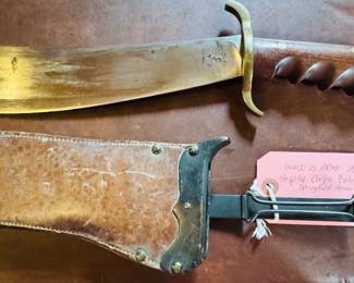 World War I US Army M1904 hospital corp Bob knife Springfield armory