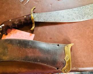 World War II, United States Army M1904 Hospital Corp Bob knife Springfield armory