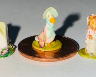 Three miniatures by same artist signed