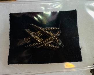 World War II US Navy civil engineer corp insignia