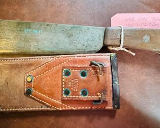 World War II USMC Bolo made in Chatillon, New York