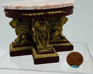 Marble top table
