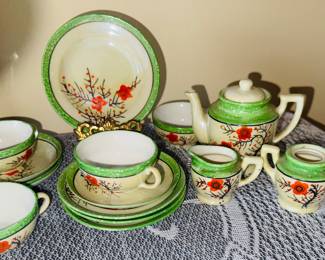 Childs vintage tea set