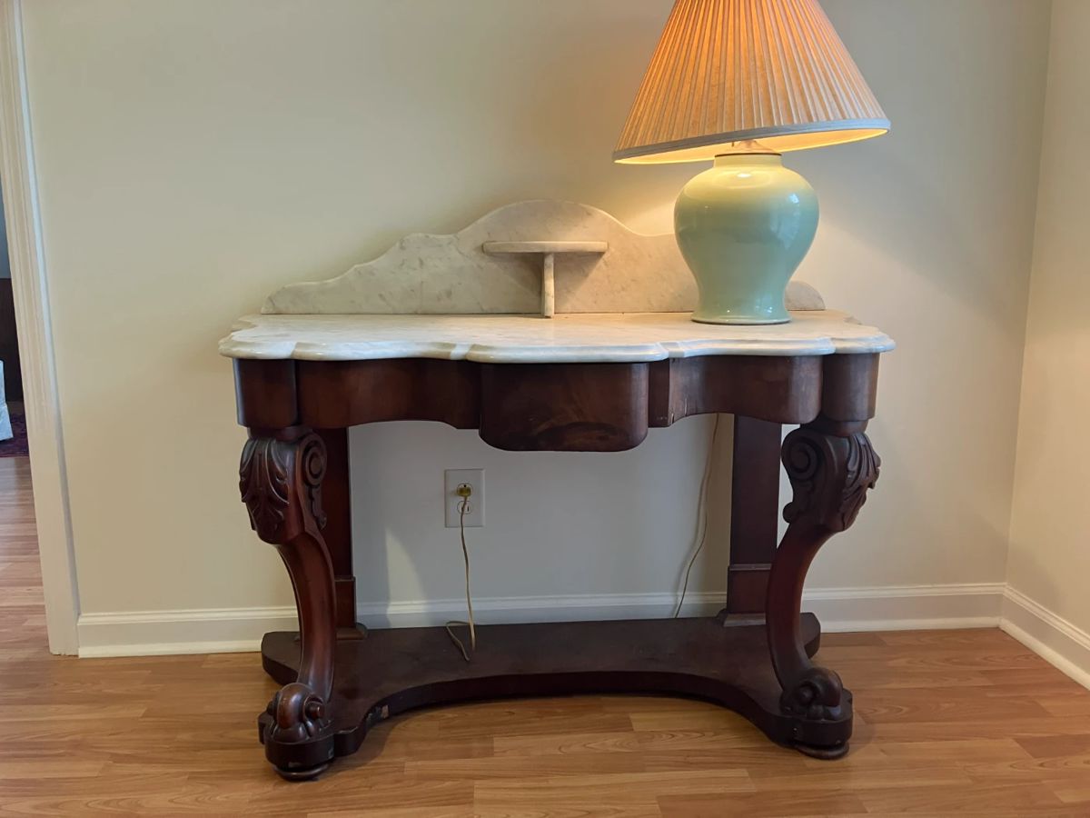 English Vicorian washstand