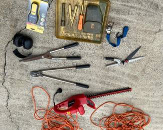 Various home and landscaping tools