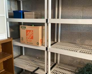 3 Shelving Units for Sale, like new