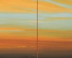 168
Miguel Osuna
b. 1961
"LA Dusk"
Diptych, Oil on canvas
Appears unsigned; titled twice on the frame's verso
Each element: 24" H x 48" W
Estimate: $3,000 - $5,000