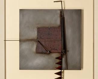 147
Fletcher Benton
1931-2019
"Lyrical Construct #2," 1995
Steel
With the incised artist name, signature and date lower left: Fletcher Benton "Fletcher Benton" 1995; titled by repute
16" H x 15" W x 2.25" D (approx.)
Estimate: $1,500 - $2,500