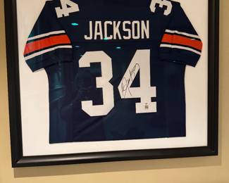Bo Jackson Auburn signed jersey