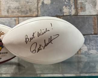 Auburn Heisman Trophy Winner Pat Sullivans signed football