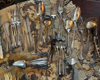 silver plated pieces
