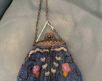 beaded purse