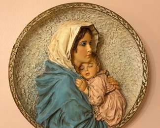 chalkware Madonna