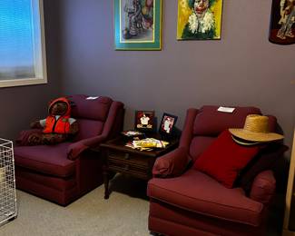 Chairs and clowns