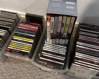 CD, DVD, VHS