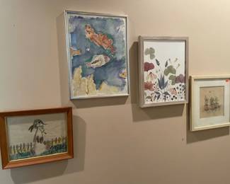 Gorgeous Art Framed and Unframed throughout the house
