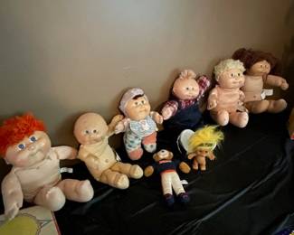 Vintage Cabbage Patch Dolls and more