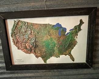 Framed Maps in Relief