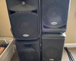 Electronics from: Flat Screen TV's to Speakers to Receivers to Sounding Boards to Recording Equipment and More!