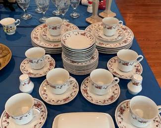 Beautiful Sets of China, Glassware from Collectible like Carnival to Crystal and More!