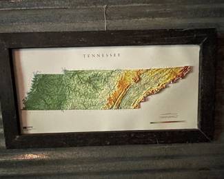 Framed Maps in Relief