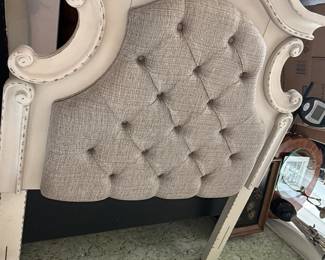 Ashley Furniture Twin Size Quilted Headboard and Footboard (never used)
