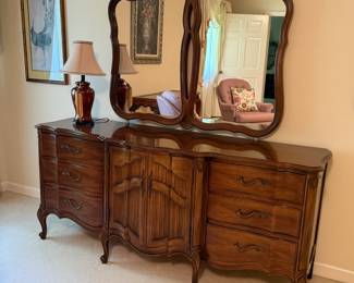 Broyhill Premier Dresser with Double Mirror