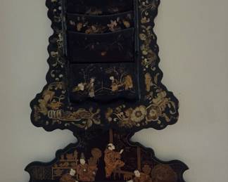 Lacquered shelf