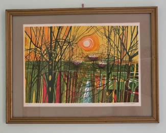 Garrick Palmer lithograph