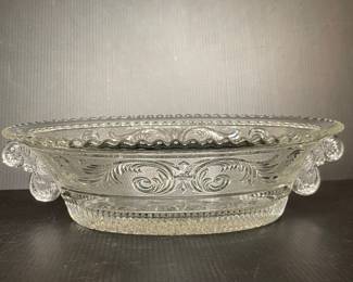 Westmoreland Oval Handled Bowl