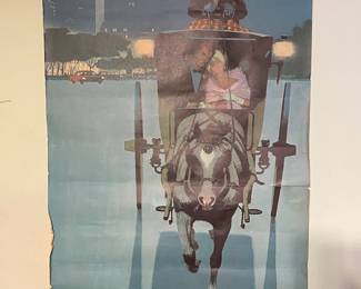 Vintage United Air Lines poster