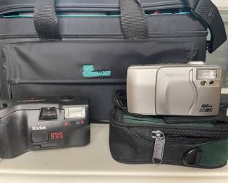 Kodak Star 235 35mm & Pentax IQ Zoom 90MC Cameras