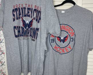 Washington Capitols shirts Stanley Cup