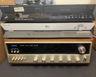 Samsung DVD & VCR
Sony Direct TV box
TEAC AG-6000 receiver