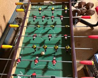 Vtg. foosball table