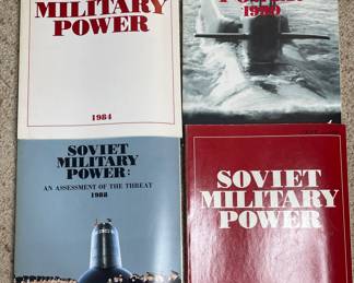 Soviet Military Power publications vintage
