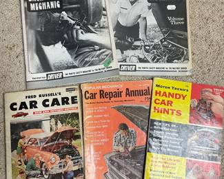 Back Yard Mechanic & car magazines