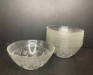 Luminarc Arcoroc bowl set vtg