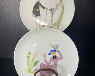 B&C Limoges France plates