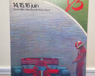 Vintage poster 1985 Canadian Grand Prix