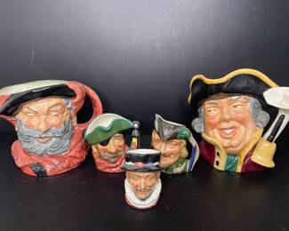 Toby mugs vtg