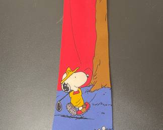 Snoopy Peanuts tie
