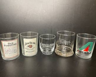 Vinatge rocks glasses