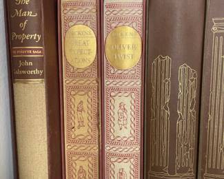 Charles Dickens, The Man of Property, Decline & Fall of Roman Empire Volumes
