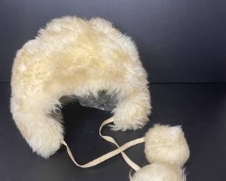Dyed Tuscan Lamb fur hat Italy