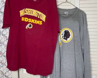 Vintage Washington Redskins shirts