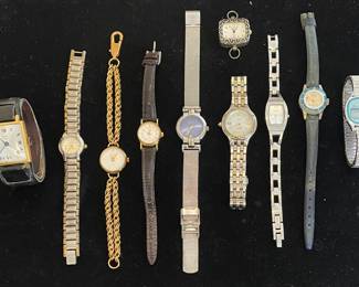 Vintage to modern watches: Seiko, Timex, Anne Klein, Fossil, Skagen, Texas Instruments