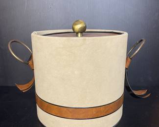 MCM vintage ice bucket