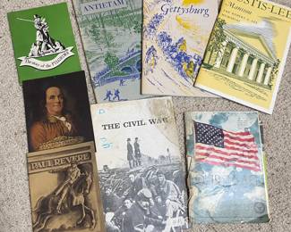Vintage historical booklets